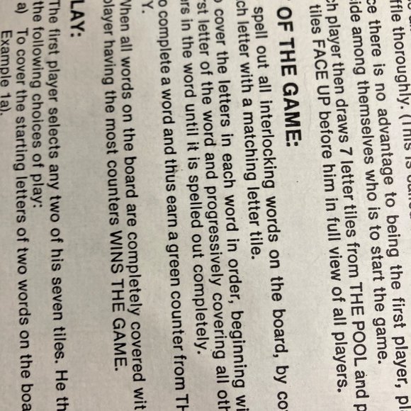 Scrabble for Juniors Crossword Board Game Selchow & Righter Edition 5 Vintage - Picture 14 of 15